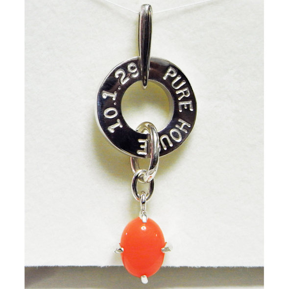 カラーストーンのネックレス