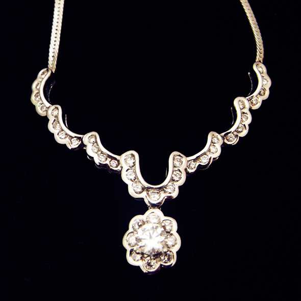 ダイヤモンドのネックレス
