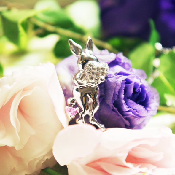 GIGA「想う（おもう）」　シルバーネックレス