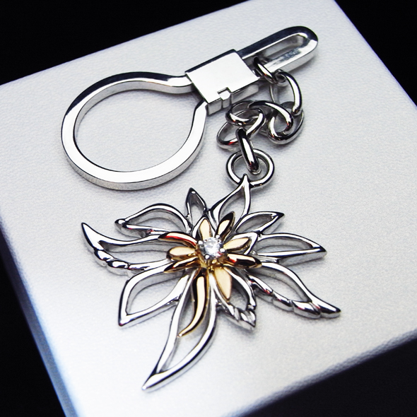 「花」をイメージしたキーホルダー