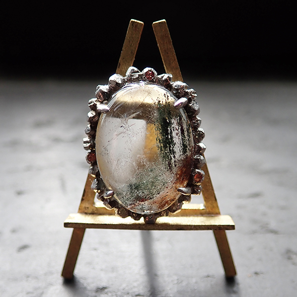 小さな絵の展覧会「庭園の午睡（ひるね）」