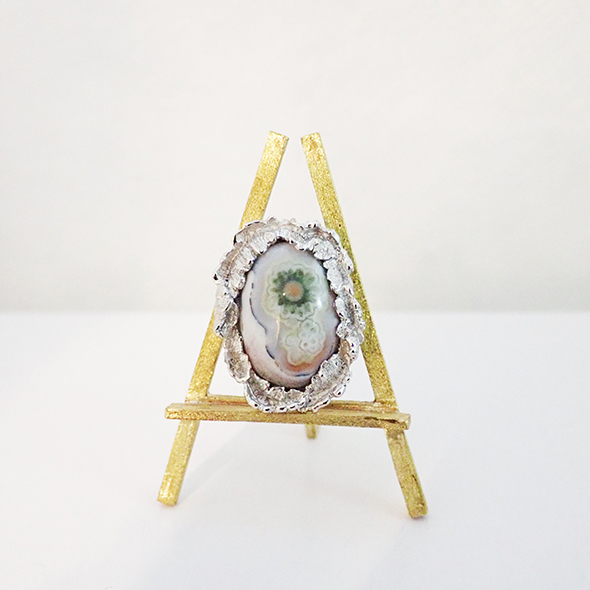 小さな絵の展覧会「花に還る」