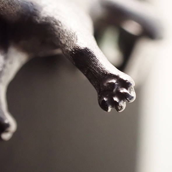 アレキサンドライト入り「こねこ」 肉球部分 SV925 アレキサンドライト 写真4